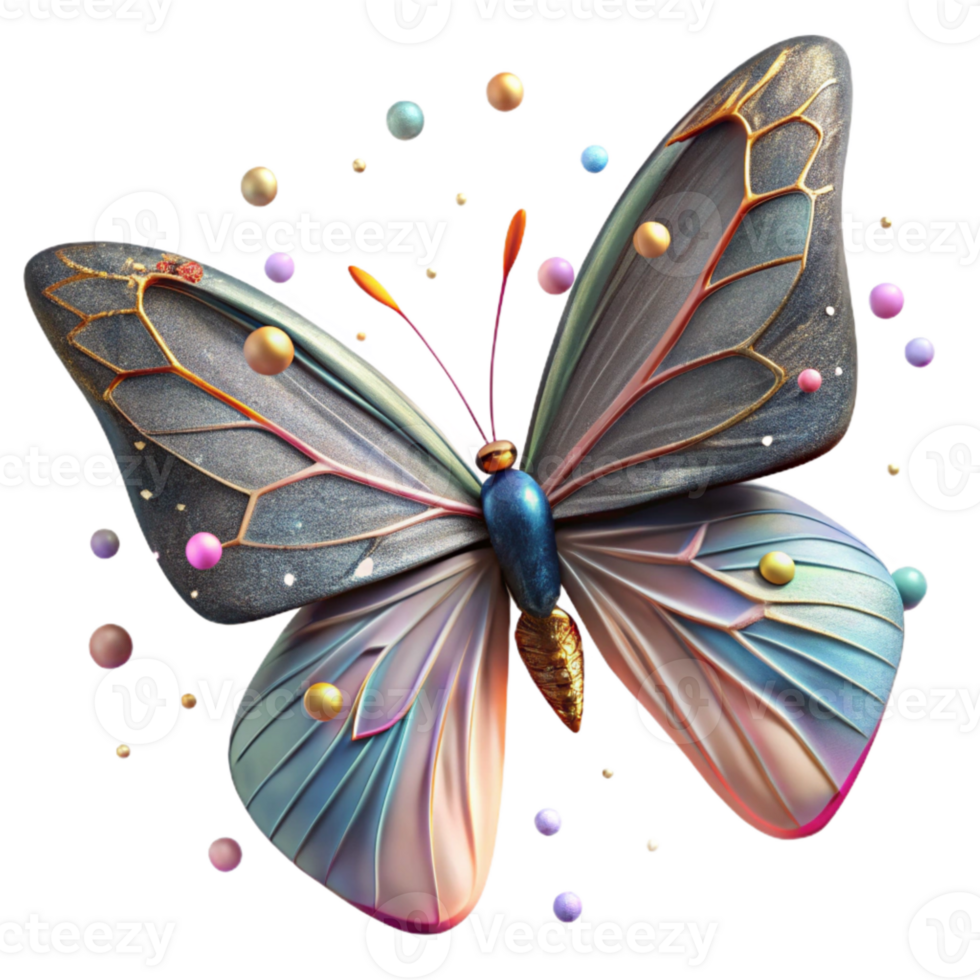 stunning modern Butterfly Wing Veins Close Up Isolated authentic png