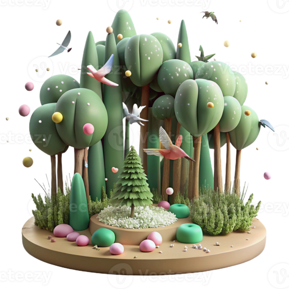 impressive modern Forest Clearing Birds Transparent authentic png