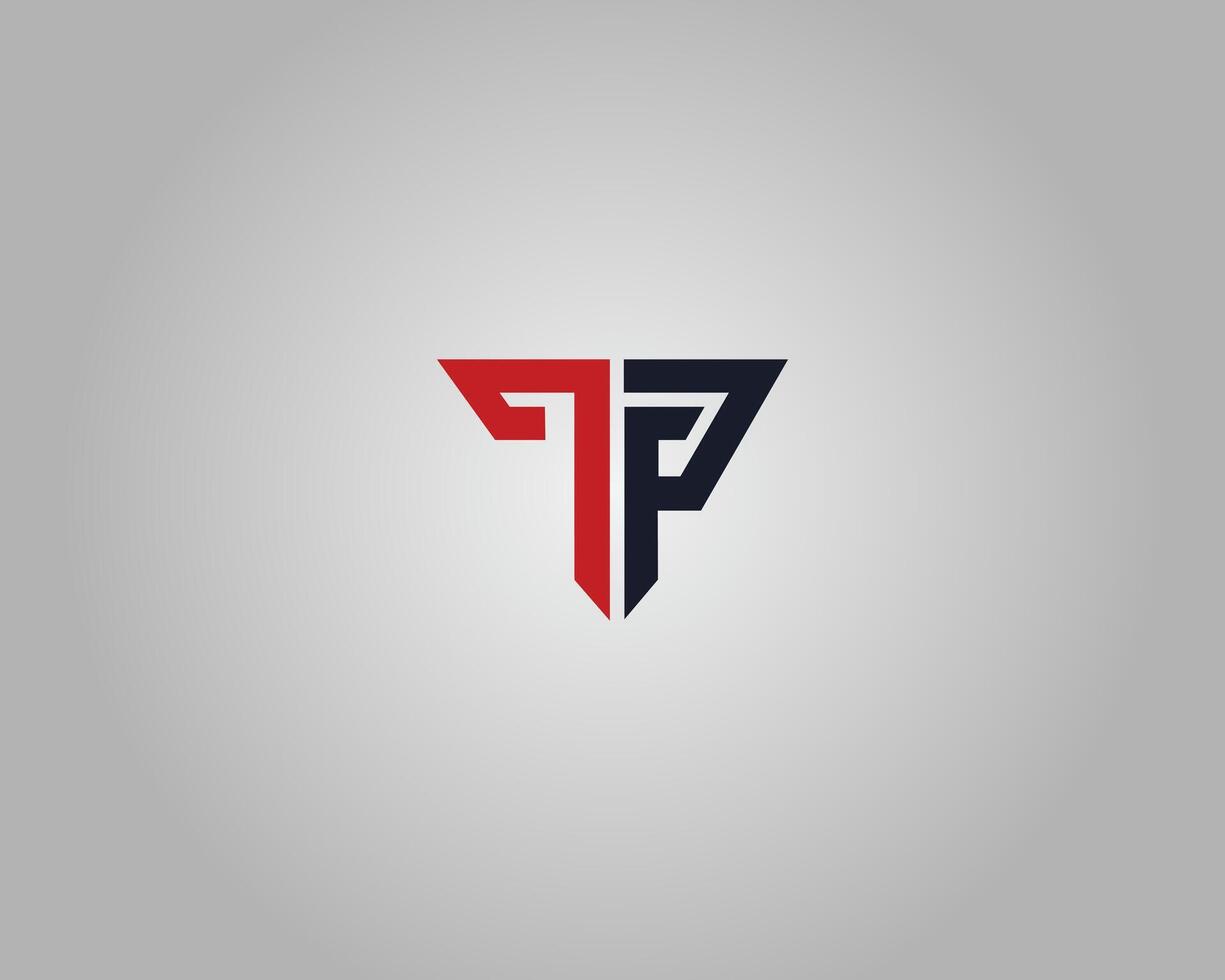 TP Logo Design vector