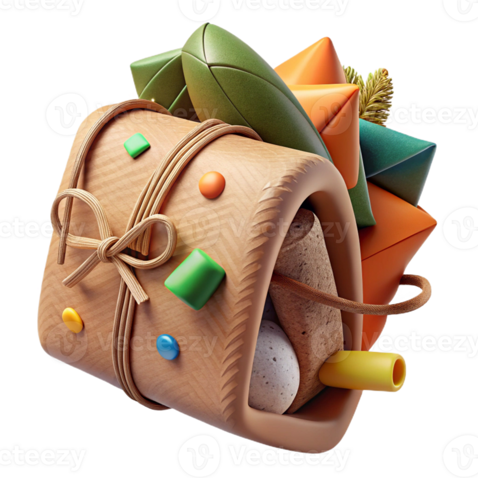 elegant minimalist Eco Friendly Packaging Back View Cutout high quality png