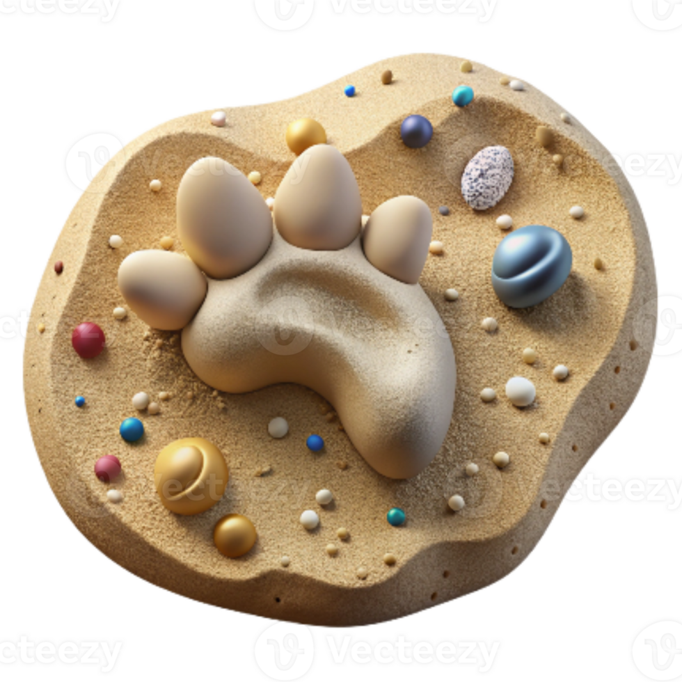 extraordinary rustic Bird Footprint in Sand Detailed Texture Isolated png