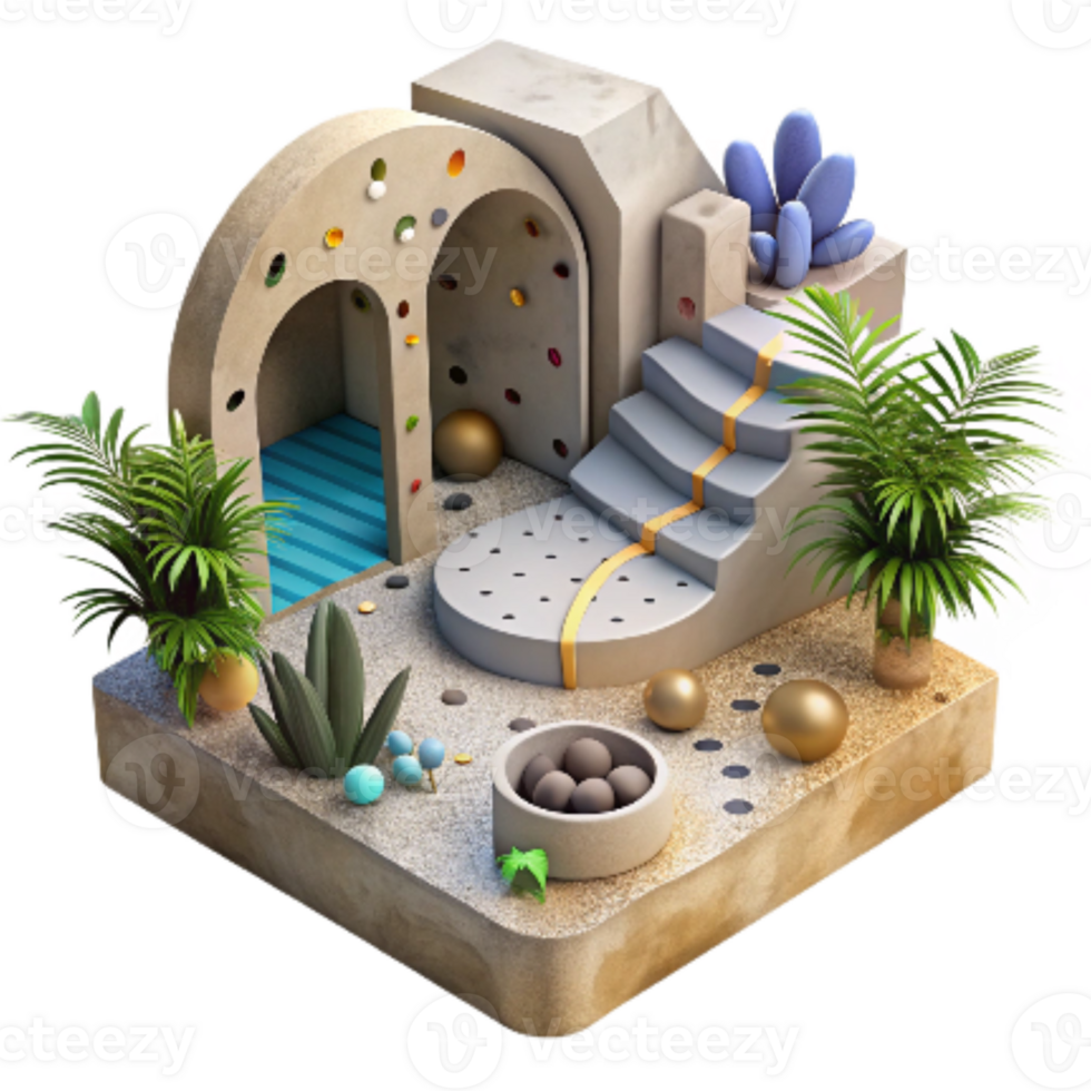 dramatic artistic Concrete Jungle Animal Tracks Cutout genuine png