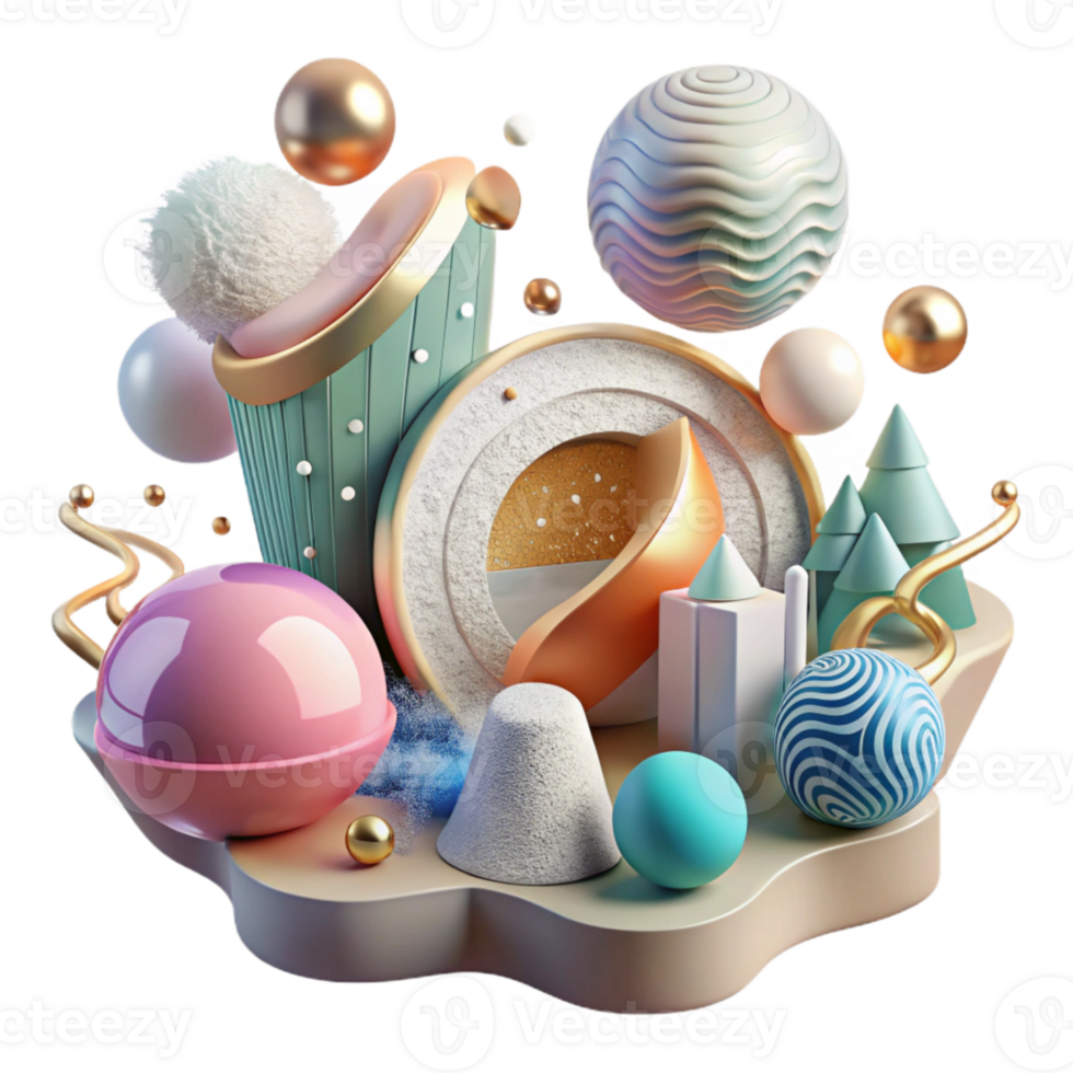 beautiful traditional Ecosystem Interdependence Illustration Transparent Element exclusive png