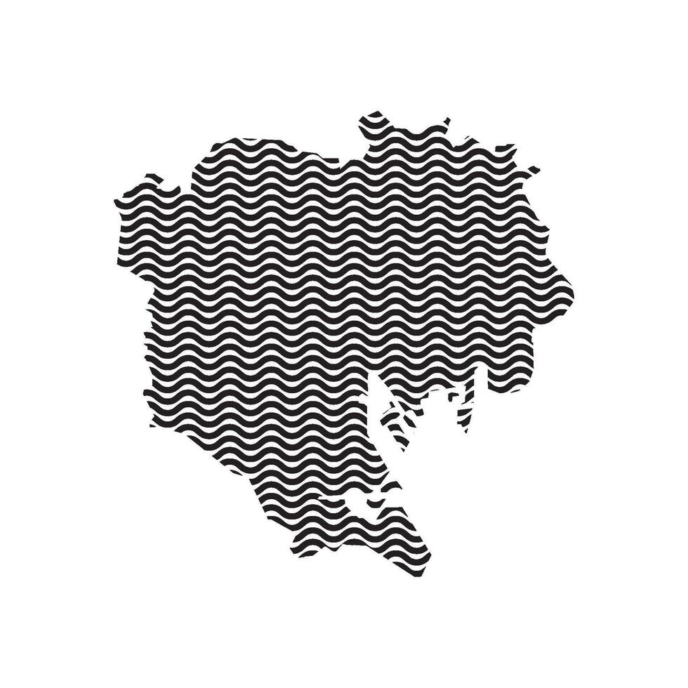 Tokyo Map Icon design vector