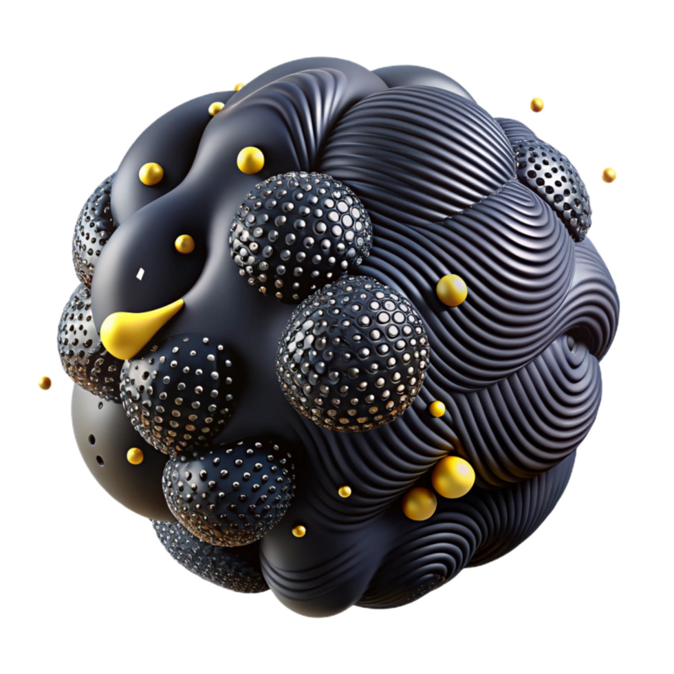 beautiful modern Abstract Black Dot Pattern Isolated Element high resolution png