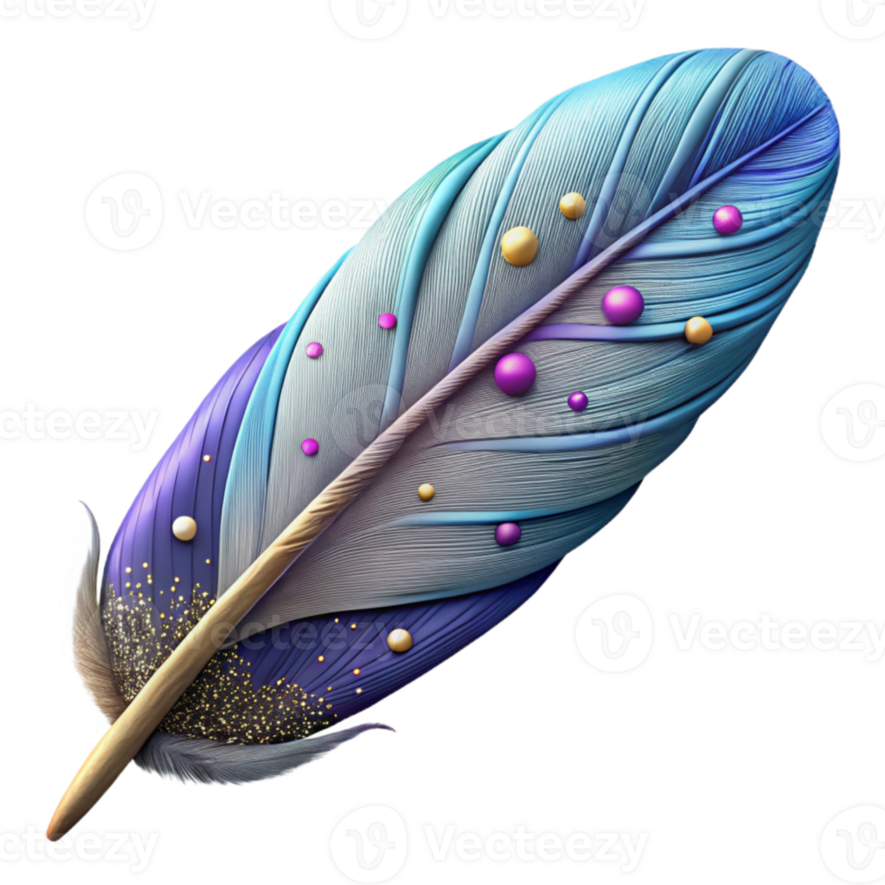 stunning minimalist Bird Feather with Textured Surface Cutout high resolution png
