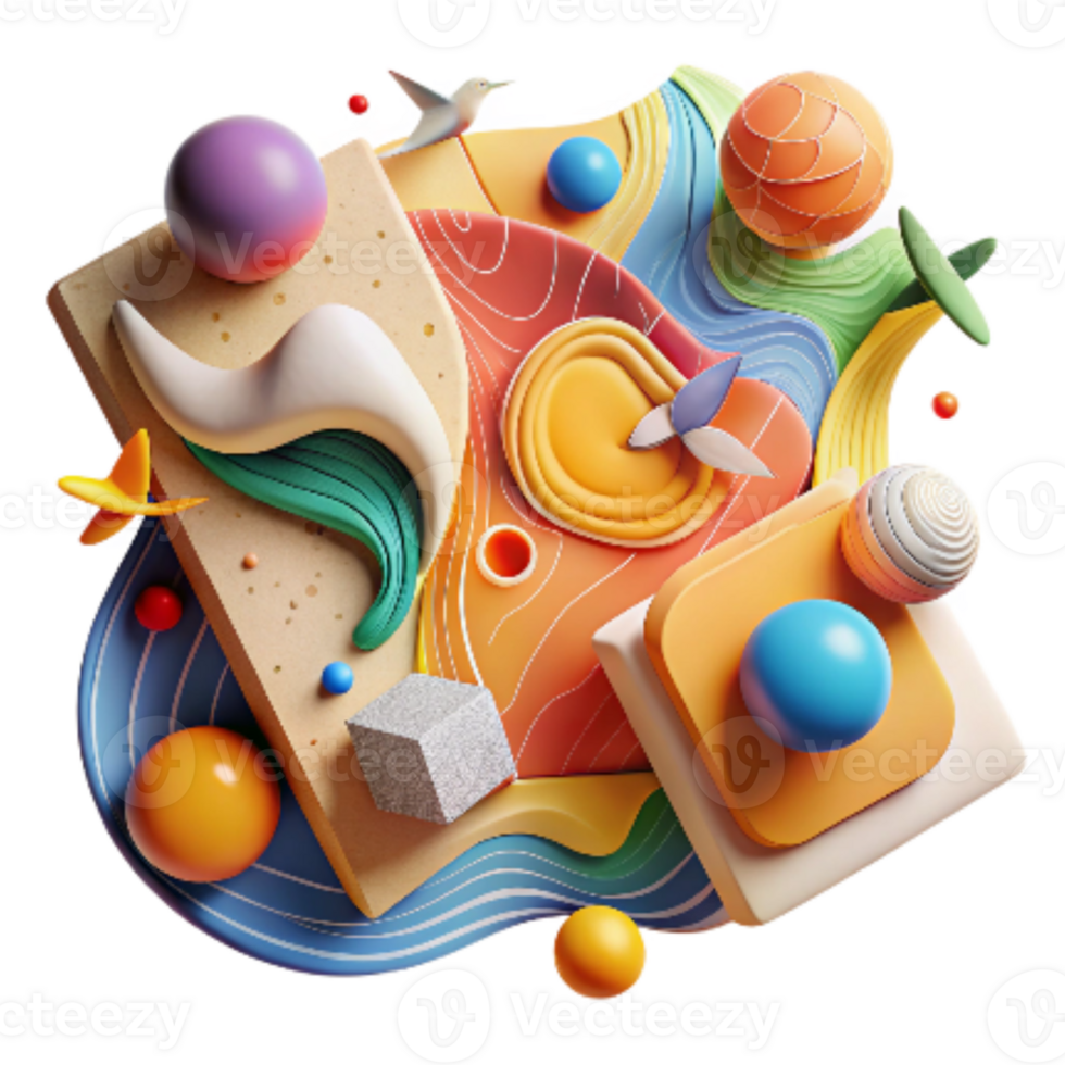 magnificent modern Algorithm Analyzing Bird Migration Patterns Bright Colors Cutout professional png