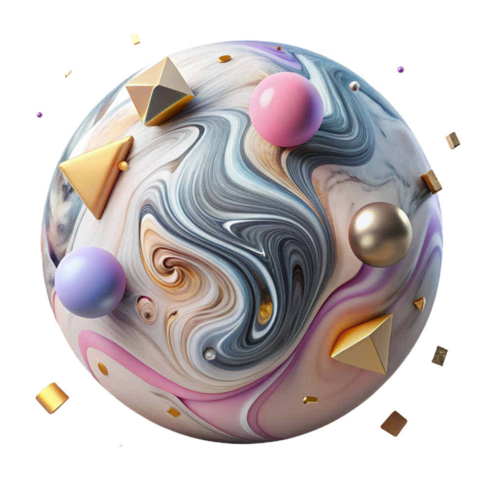 beautiful abstract Abstract Marble Texture Cutout Transparent Background original png