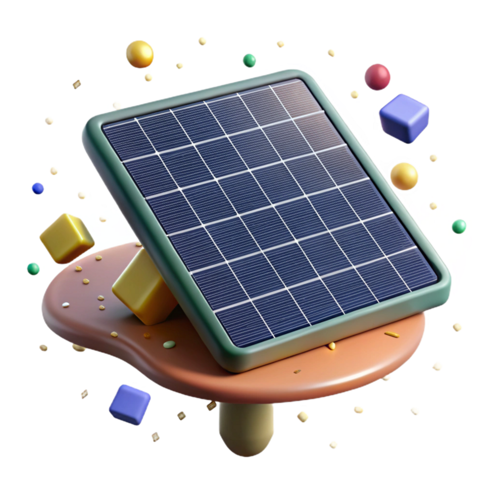 stunning rustic Close Up of Solar Panel Cells Transparent Cutout exclusive png