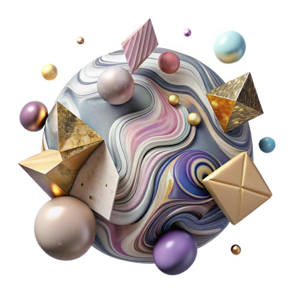 beautiful abstract Abstract Marble Texture Cutout Transparent Background genuine png