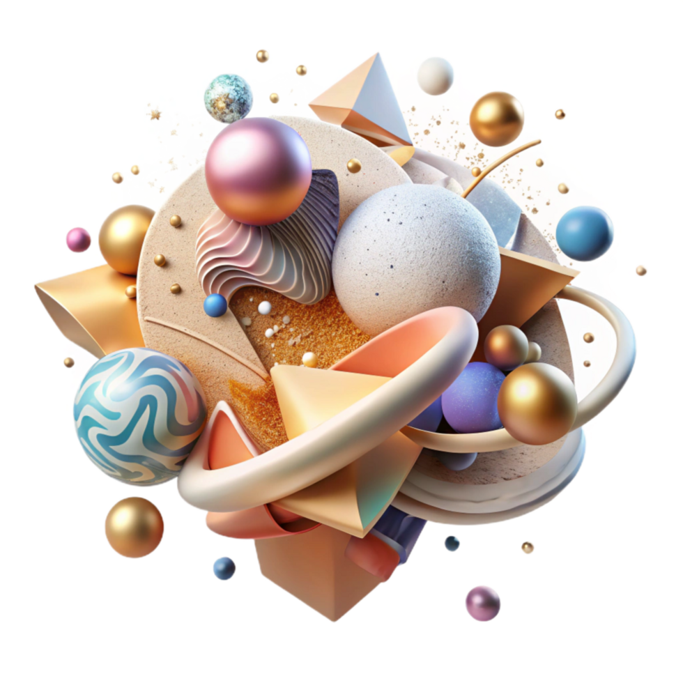 elegant abstract Abstract Particle System Animation Isolated high resolution png