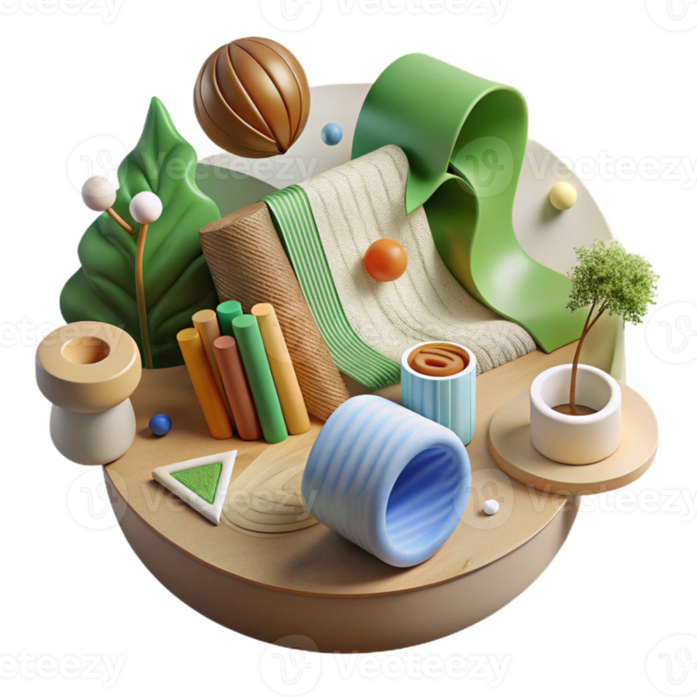 dramatic classic Deforestation Infographic Chart Data Isolated Element high quality png
