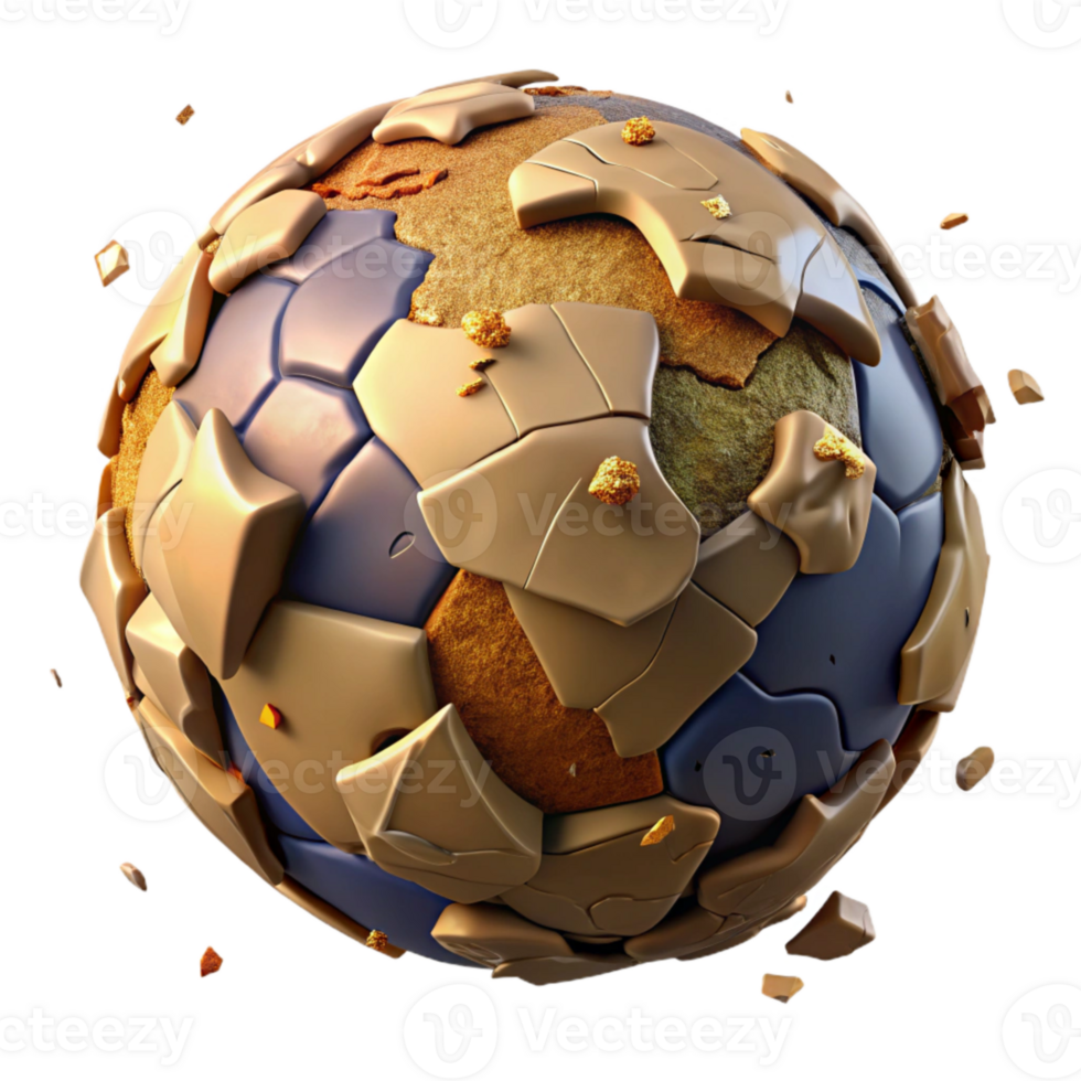 beautiful rustic Cracked Earth Texture Closeup Isolated original png