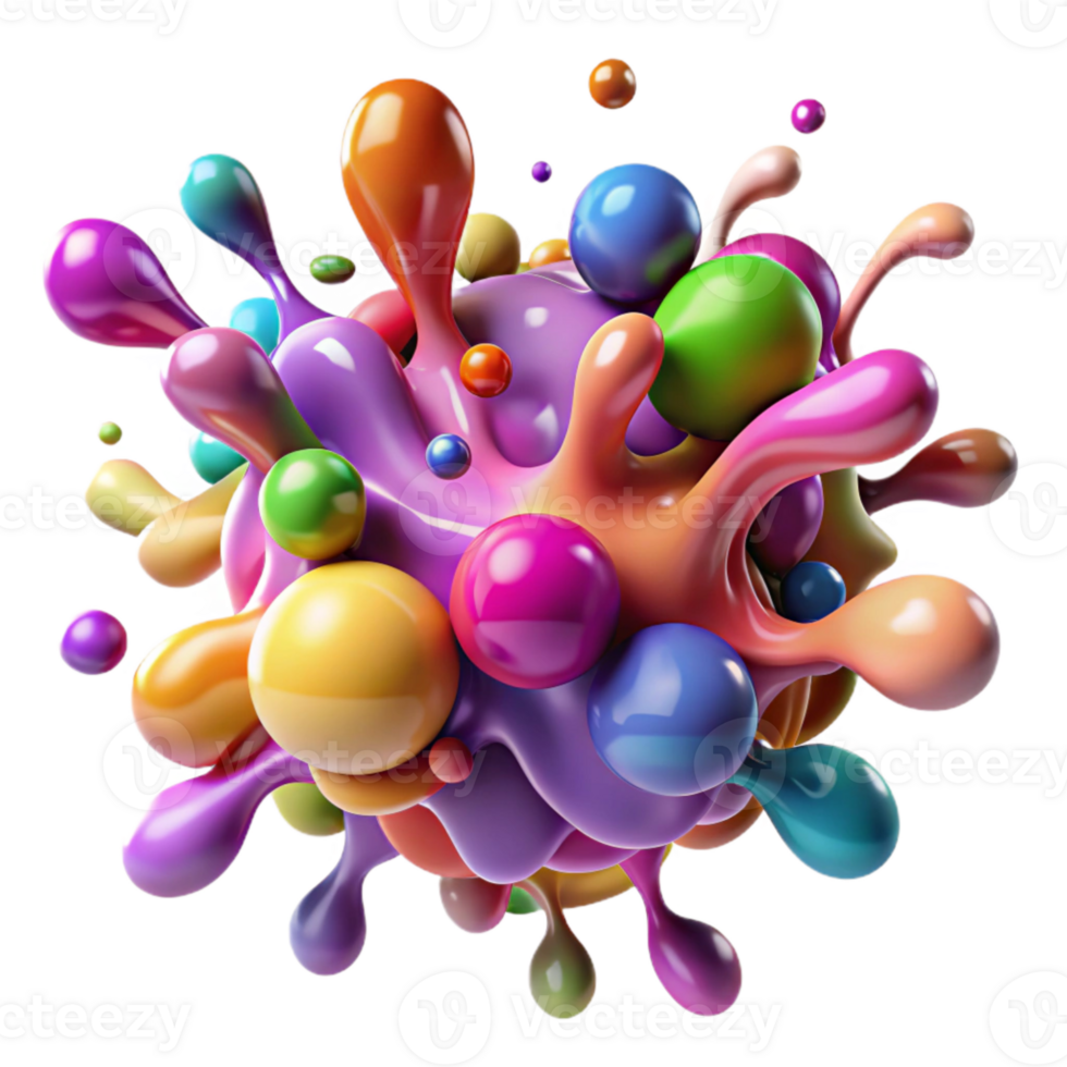 extraordinary rustic Colorful Splashes Cutout with High Resolution genuine png