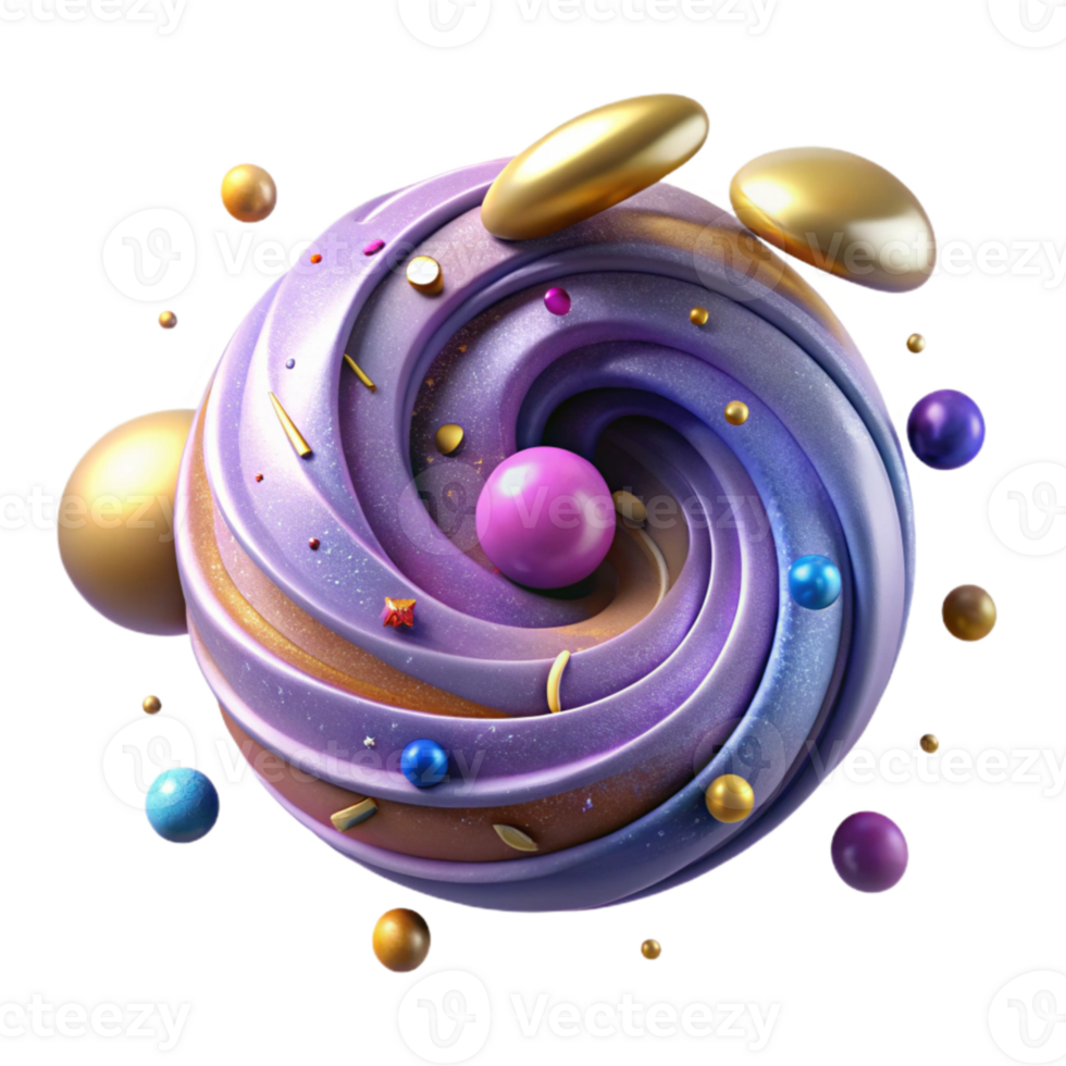 impressive minimalist Galaxy Collision Isolated with Dynamic Swirls authentic png