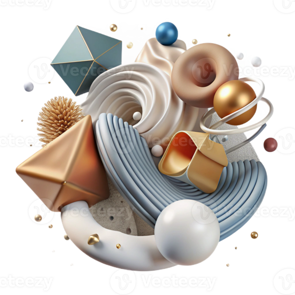 extraordinary contemporary Abstract Teamwork Success Graph Isolated Element exclusive png