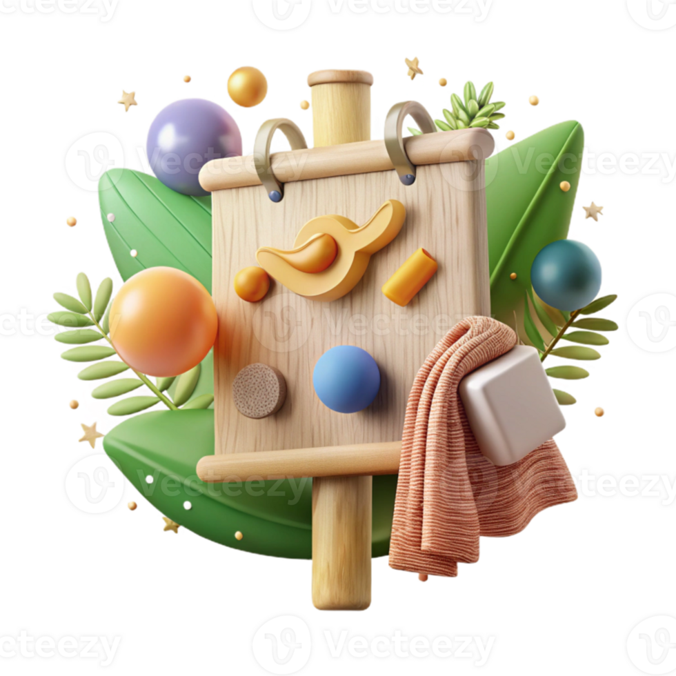 dramatic modern Educational Sign About Biodiversity Transparent Background premium png