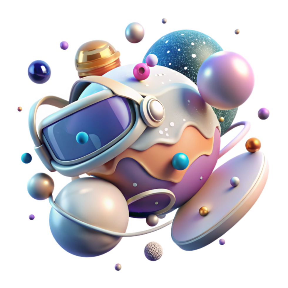 impressive traditional Exploring Outer Space in Vr Transparent authentic png
