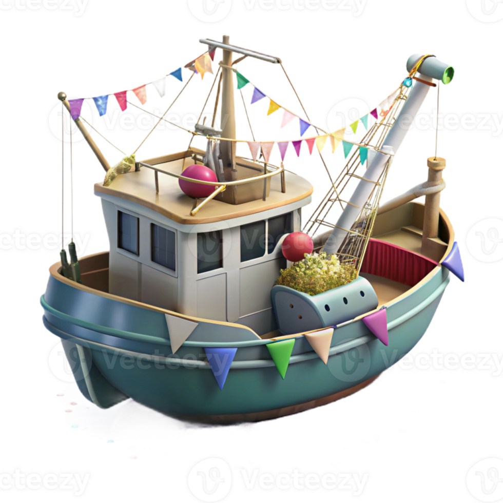 extraordinary minimalist Commercial Fishing Vessel Silhouette Cutout Side Angle high quality png