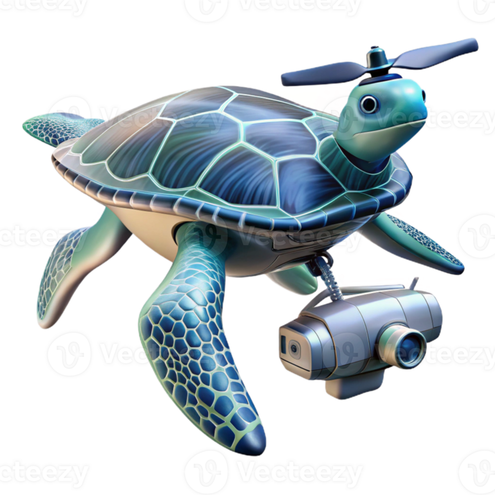 dramatic classic Drone Monitoring Hawksbill Turtle Nest Transparent Background png