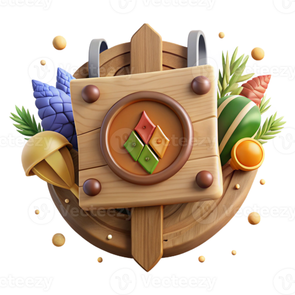 serene rustic Community Supported Agriculture Sign Rustic Style Transparent Background detailed png