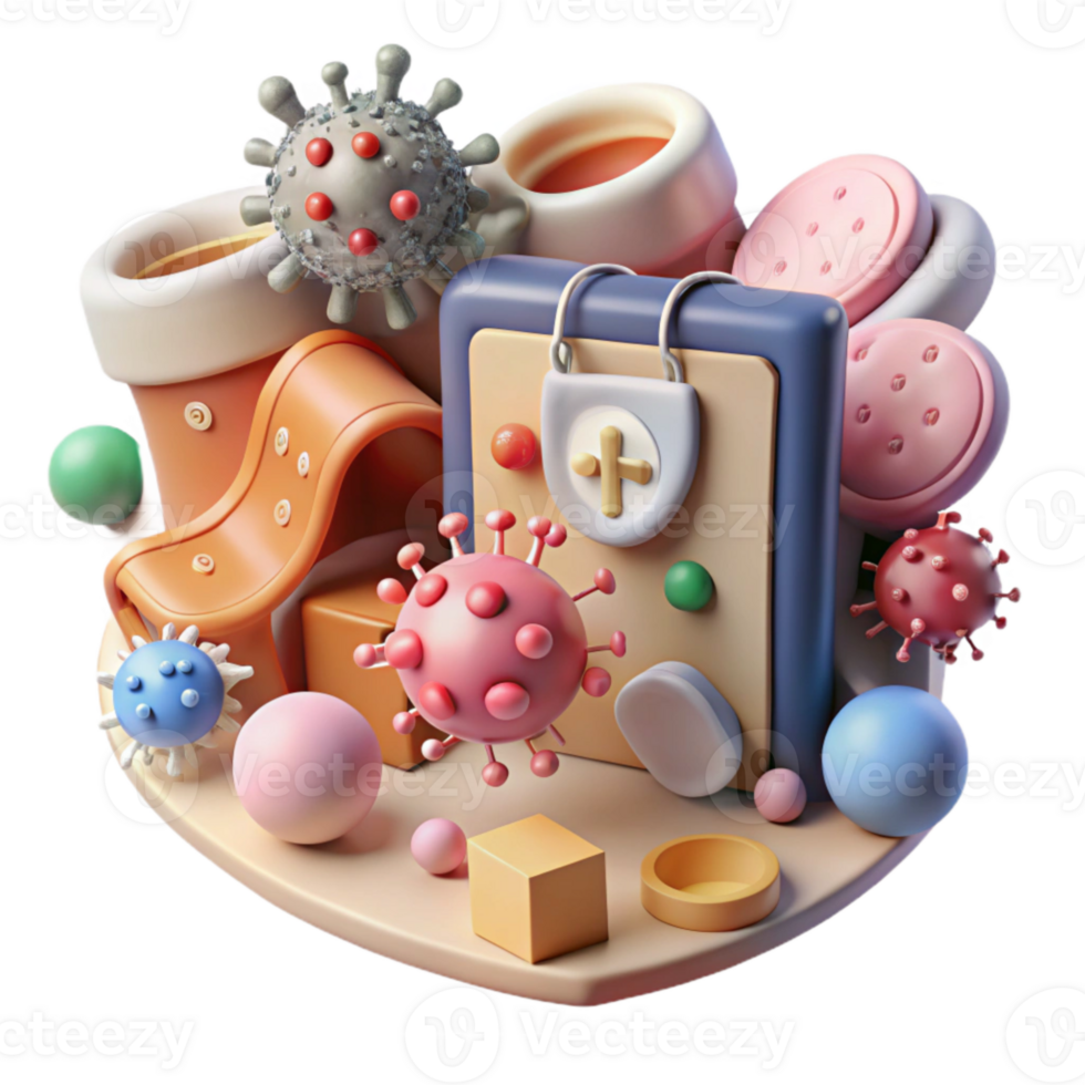 stunning contemporary Future Pandemic Preparedness Plan Illustration Isolated premium png