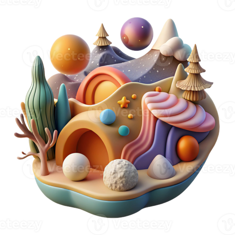 stunning artistic Changing Seasons Impact Hibernation Isolated Colorful exclusive png