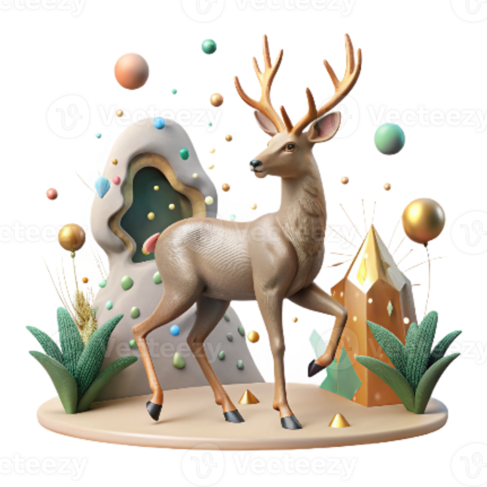 wonderful contemporary Forest Fragmentation and Wildlife Corridors Transparent Background Deer Crossing original png
