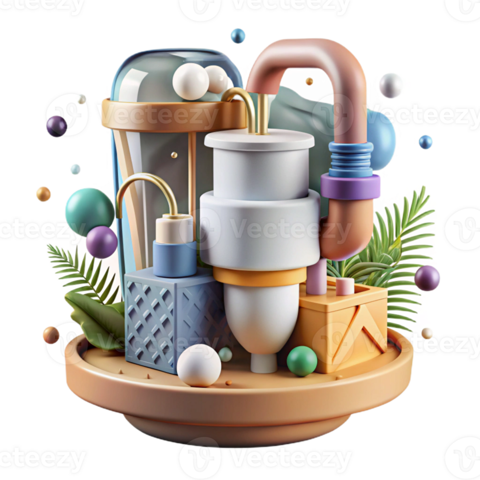 extraordinary abstract Eco Friendly Water Filter Cutout png
