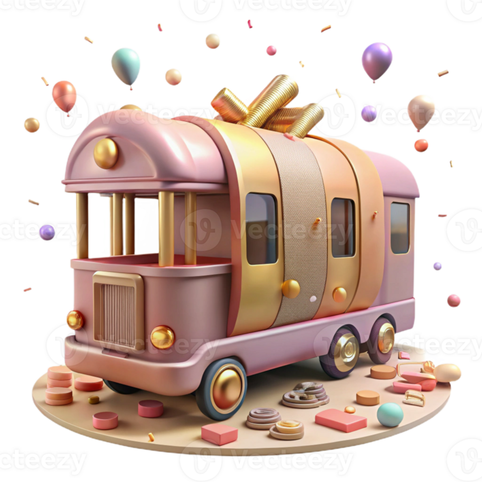 serene traditional Cutout Futuristic Train Car Design genuine png