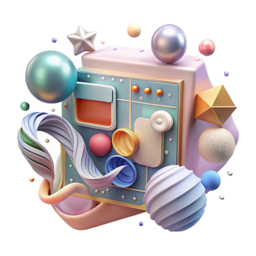 extraordinary minimalist Digital Art Software Interface Graphic Design Transparent original png