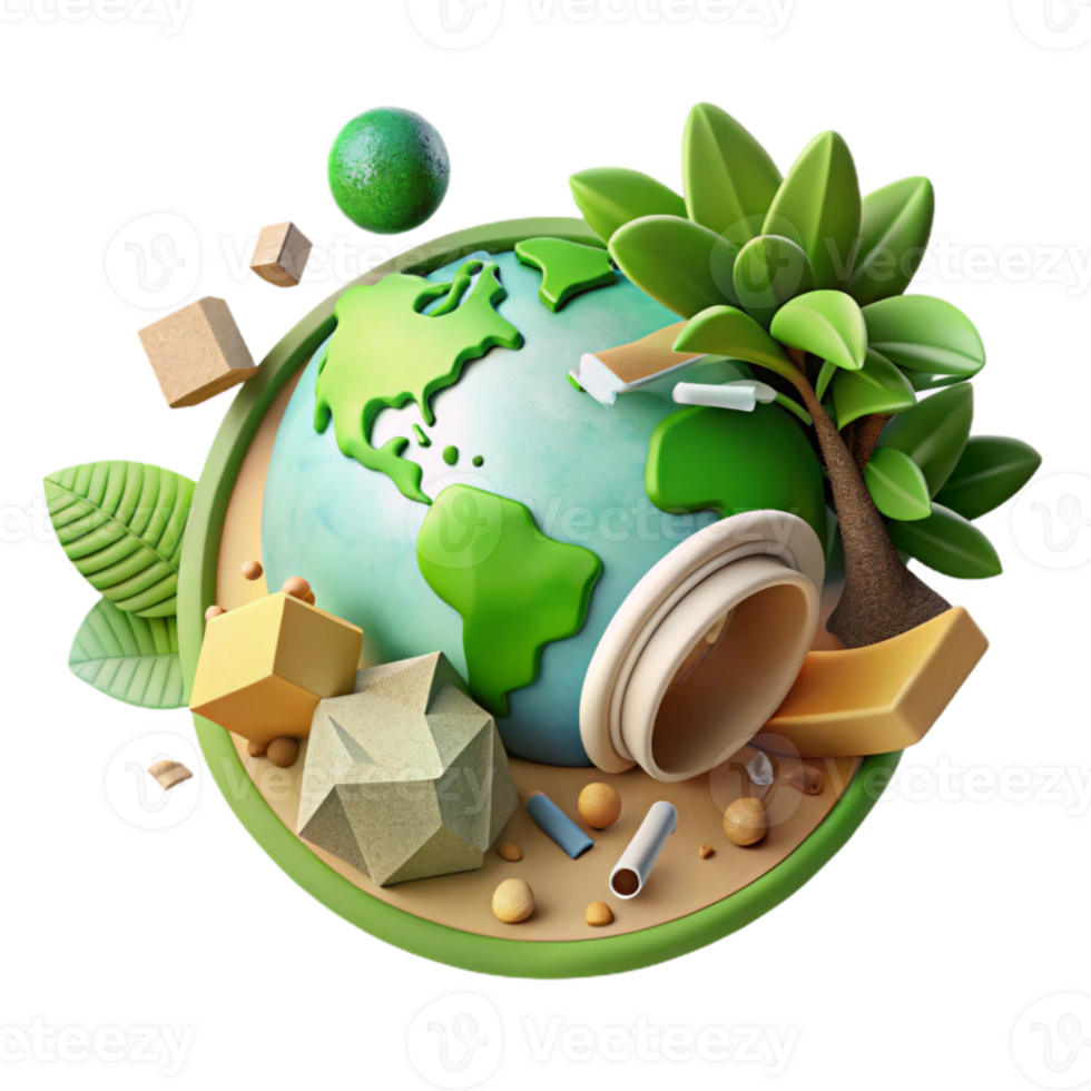 magnificent rustic Deforestation Solutions Green Initiatives Cutout Graphic authentic png