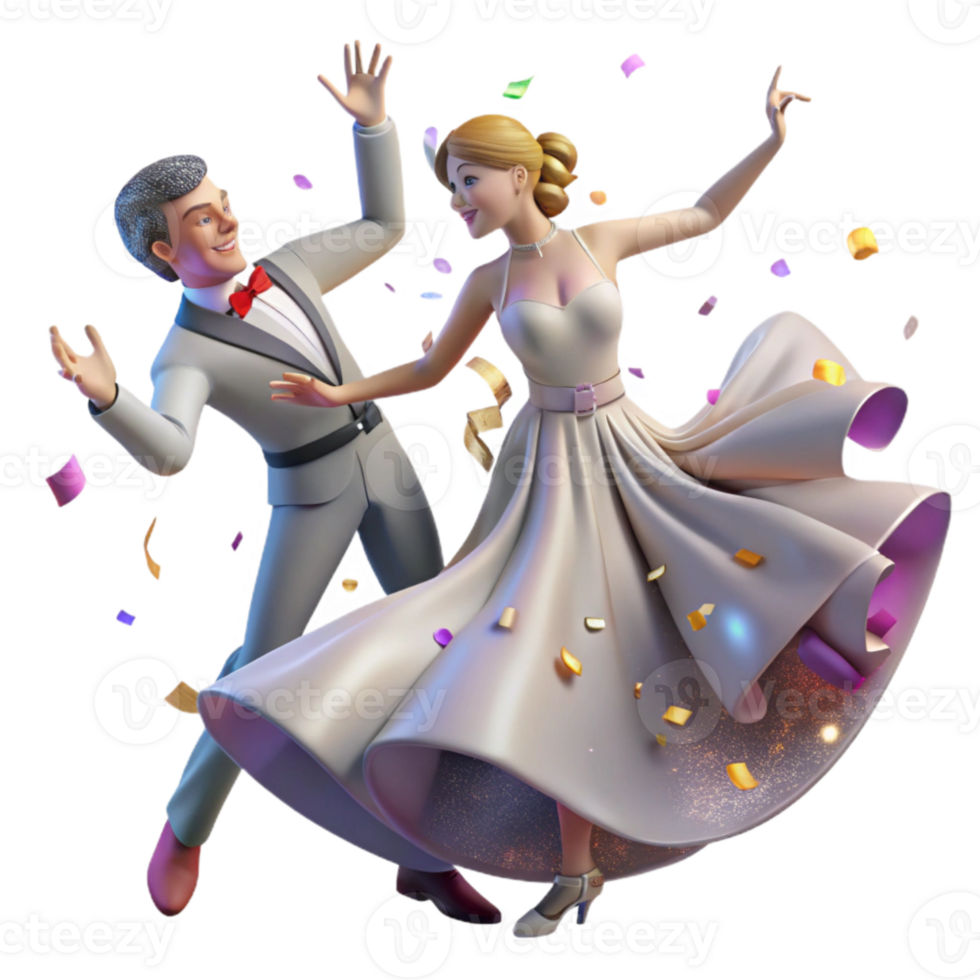 impressive classic Ballroom Waltz Graceful Turn Transparent Background Elegant Movement exclusive png