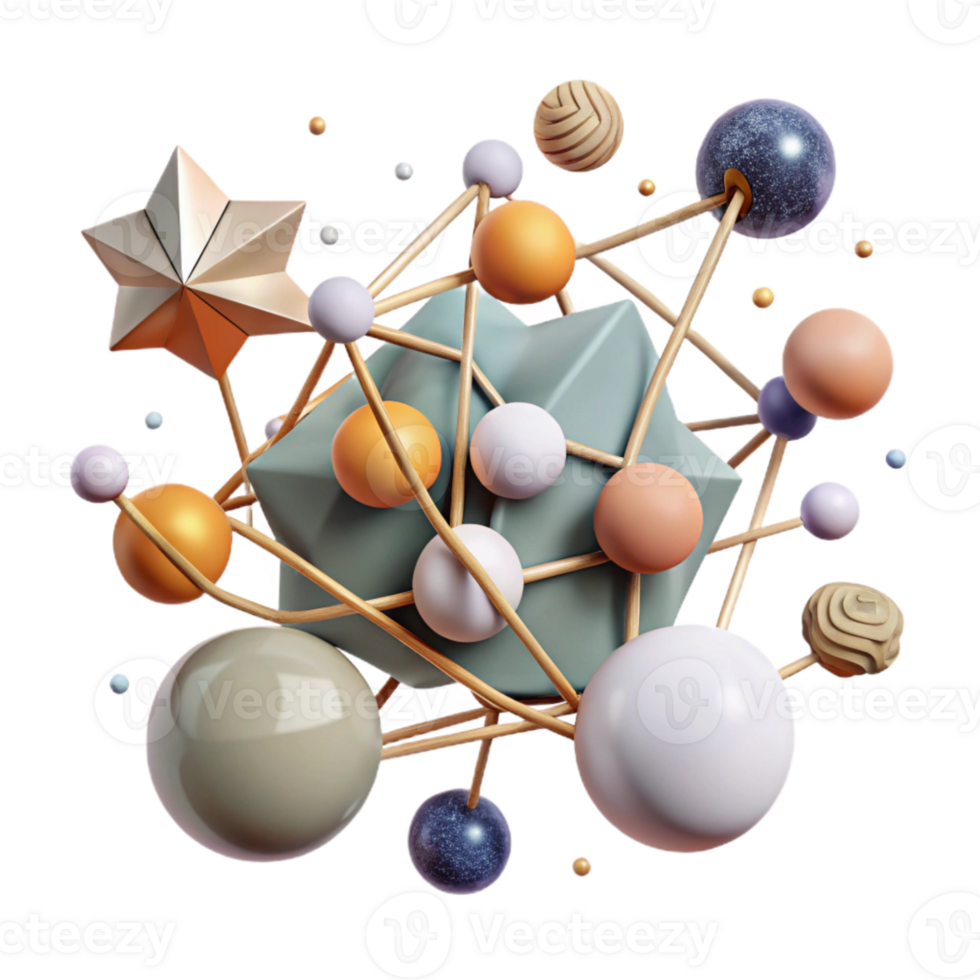 wonderful rustic Connected Stars Network Collaboration Isolated Element exclusive png