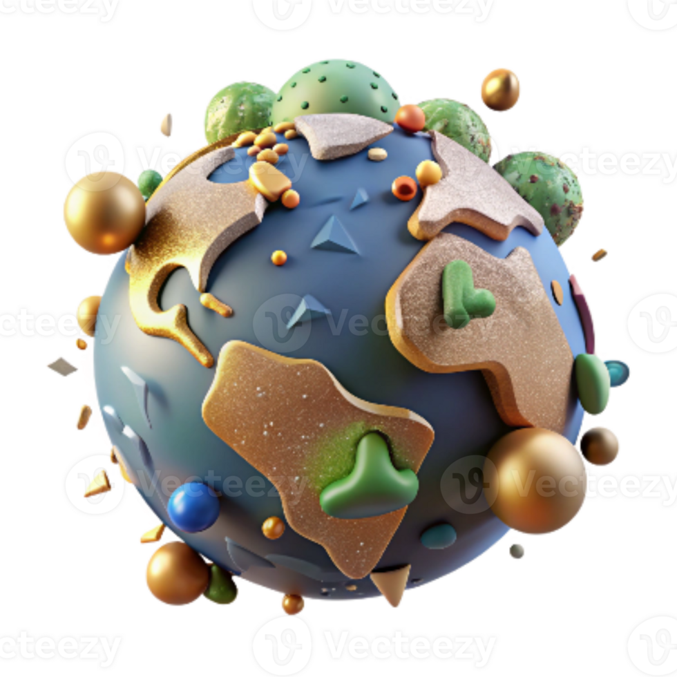 wonderful modern Bird Eye View of Landscape Cutout Element detailed png
