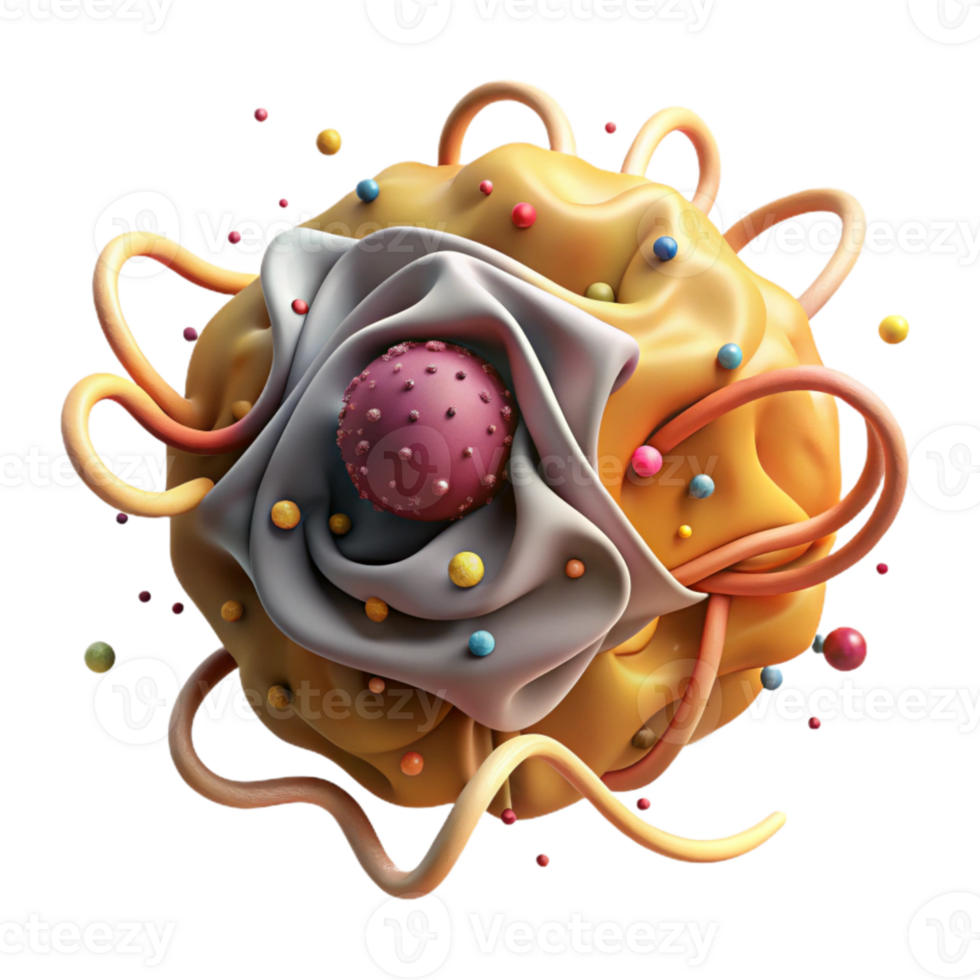 serene contemporary Ebola Virus Illustration Filamentous Form Isolated authentic png