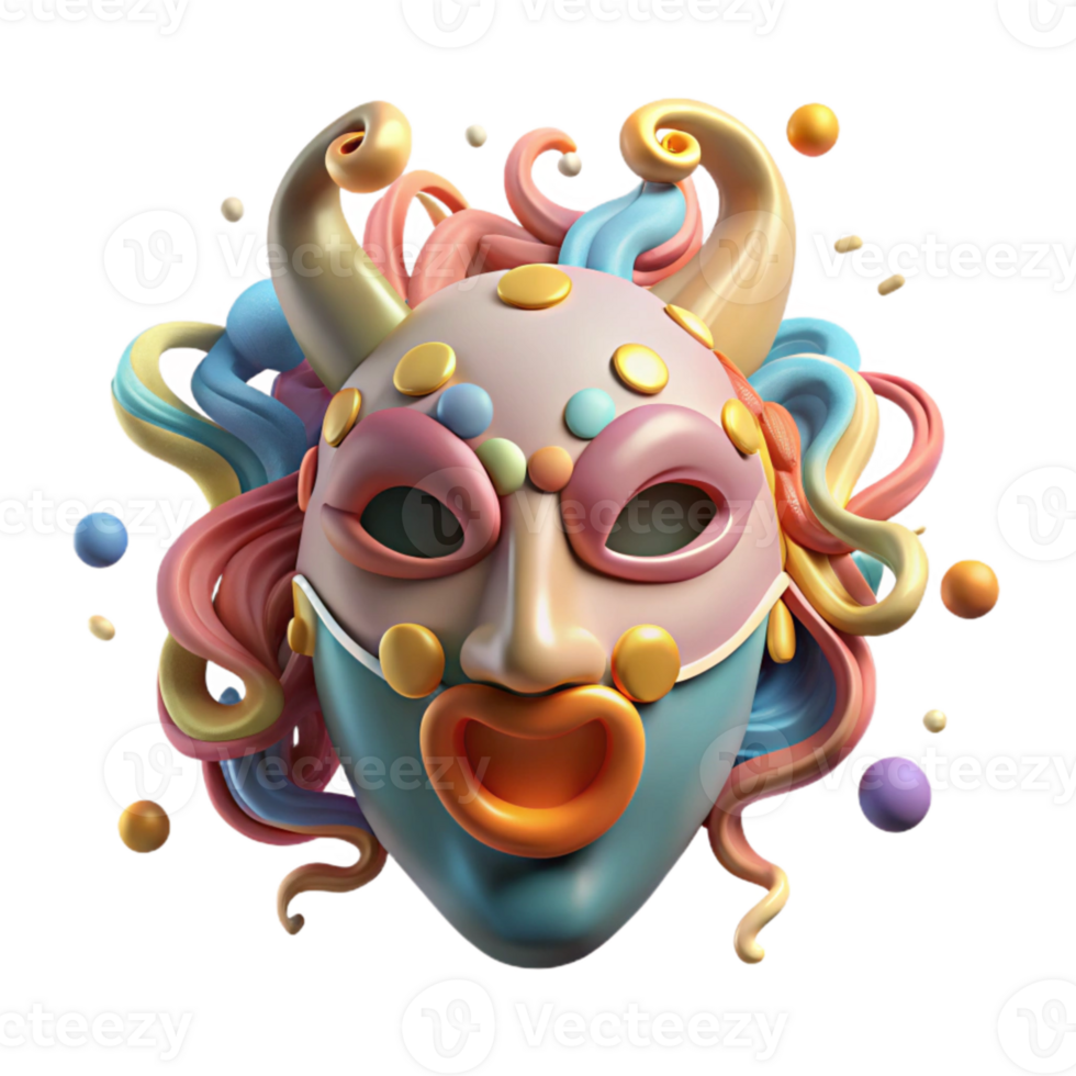 serene minimalist Conserving Culture Traditional Mask Isolated authentic png