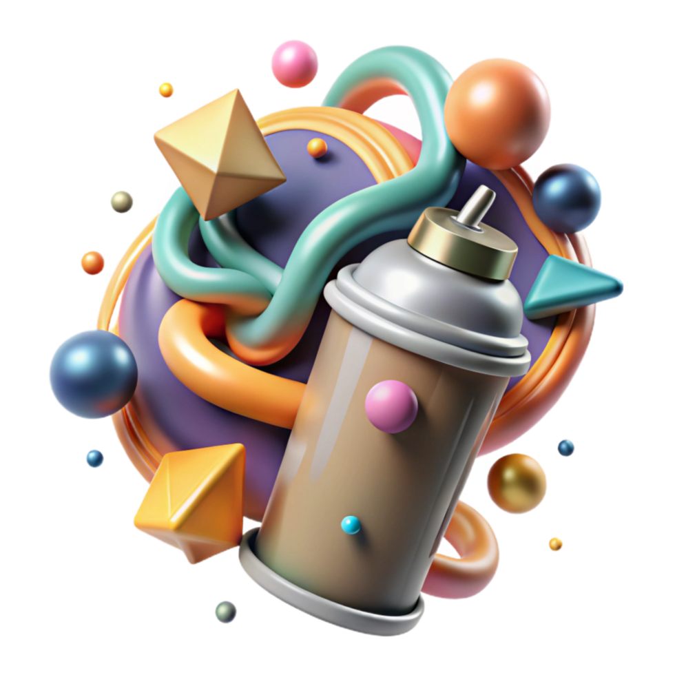 impressive minimalist Abstract Graffiti Spray Texture Isolated with Grunge Effect high resolution png