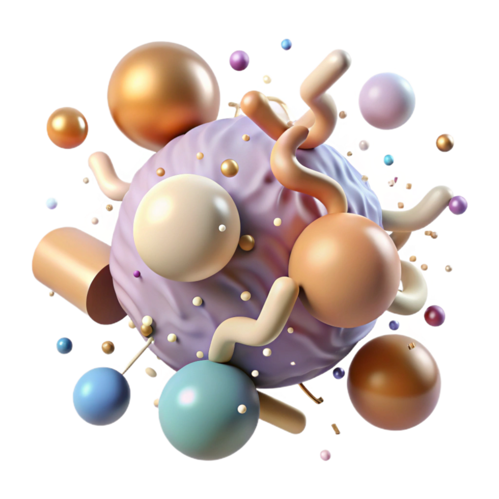 impressive modern Abstract Particle Effects Animation Isolated detailed png