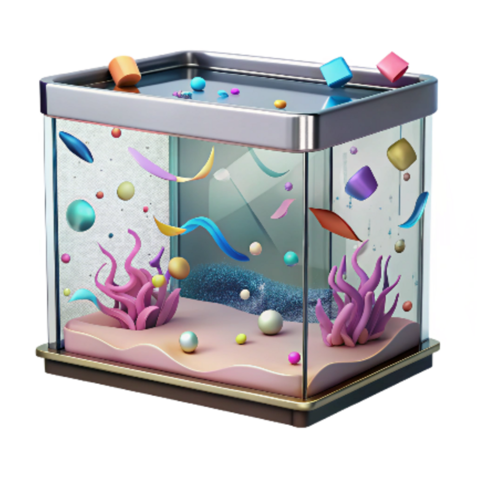 stunning modern Empty Fish Tank Transparent Background original png