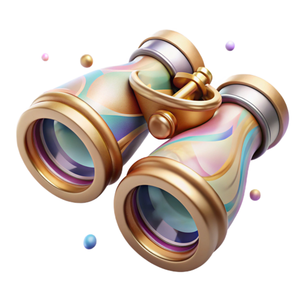 beautiful traditional Antique Opera Glasses with Mother of Pearl Inlay high quality png