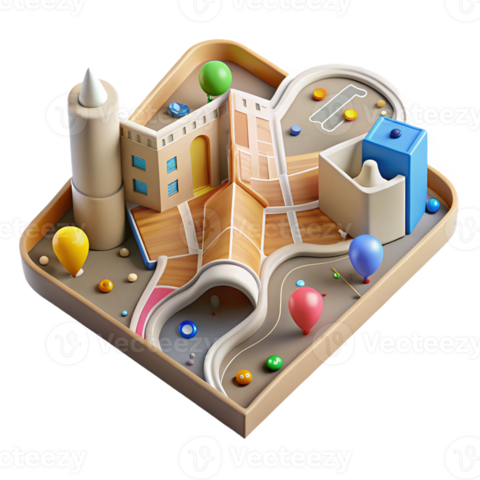 extraordinary creative Detailed City Map Street Names Cutout genuine png