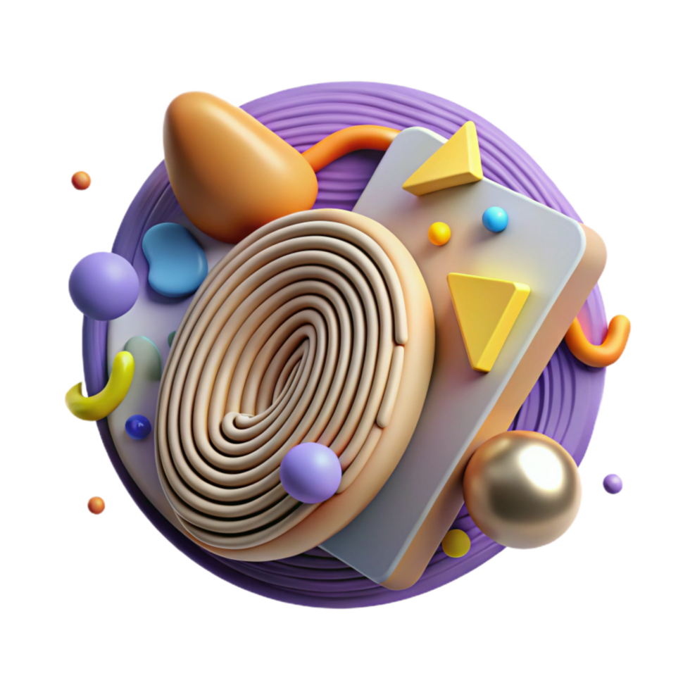 stunning rustic Fingerprint Scanner Biometric Security Cutout original png