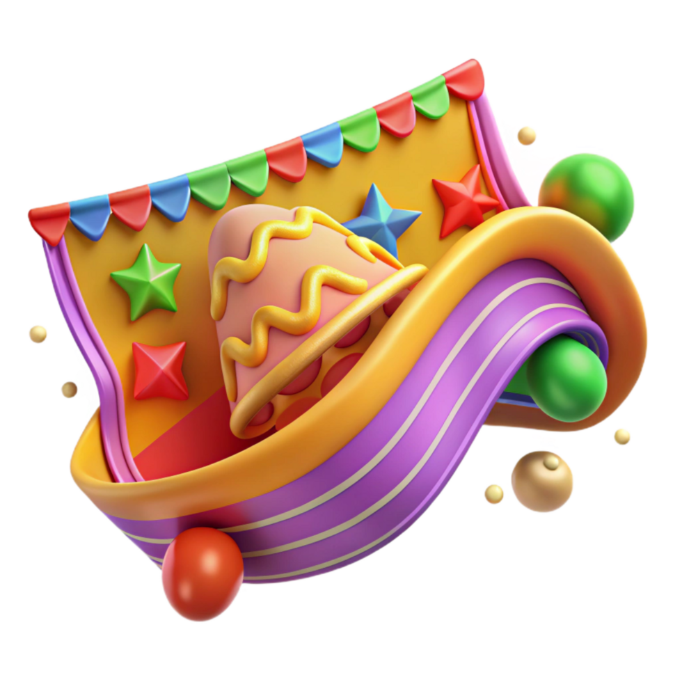 magnificent traditional Cinco De Mayo Fiesta Banner Cutout Bright Colors original png