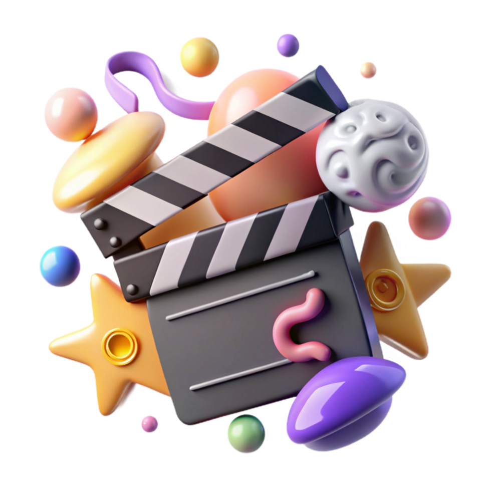 extraordinary contemporary Film Clapboard with Director's Name Transparent png