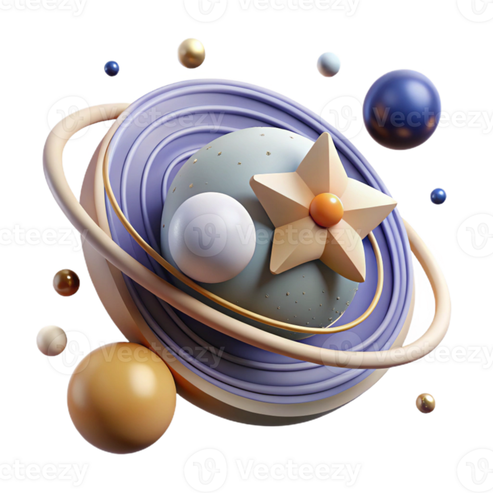 wonderful classic Binary Star System Isolated on Transparent Background exclusive png
