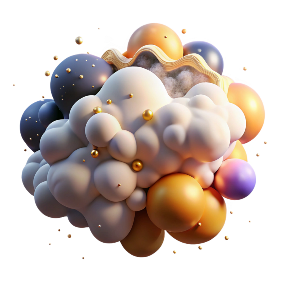 magnificent traditional Billowing Clouds at Sunrise Isolated Element genuine png