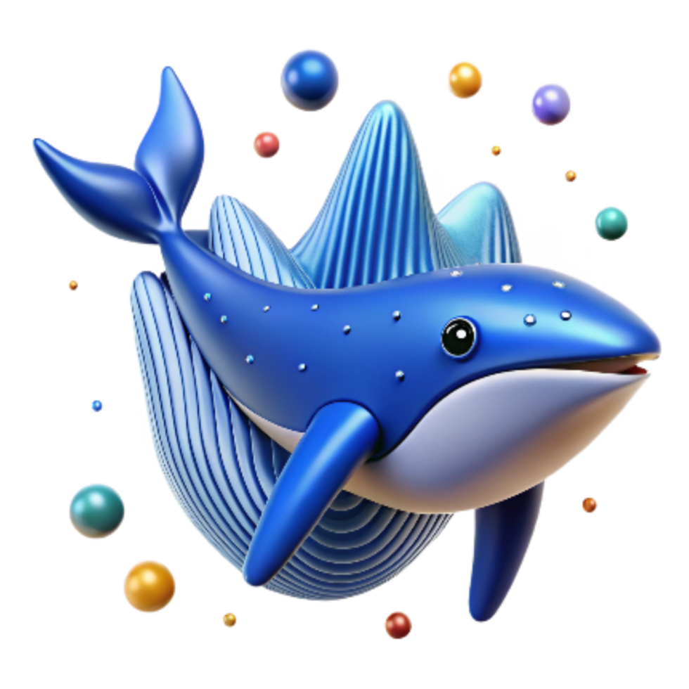 beautiful rustic Blue Whale Heartbeat with Sonar Interference Cutout professional png