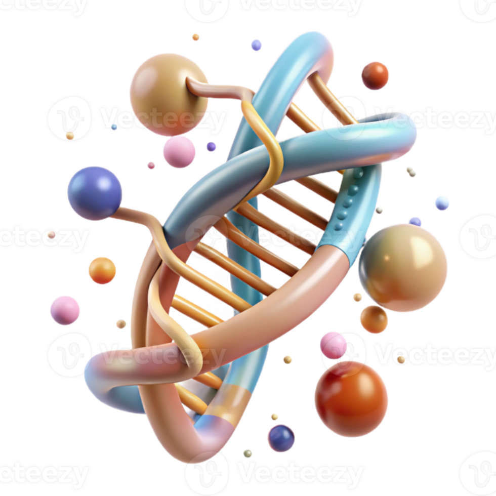 serene modern Dna Helix Rotating Animation Frames Cutout Set genuine png