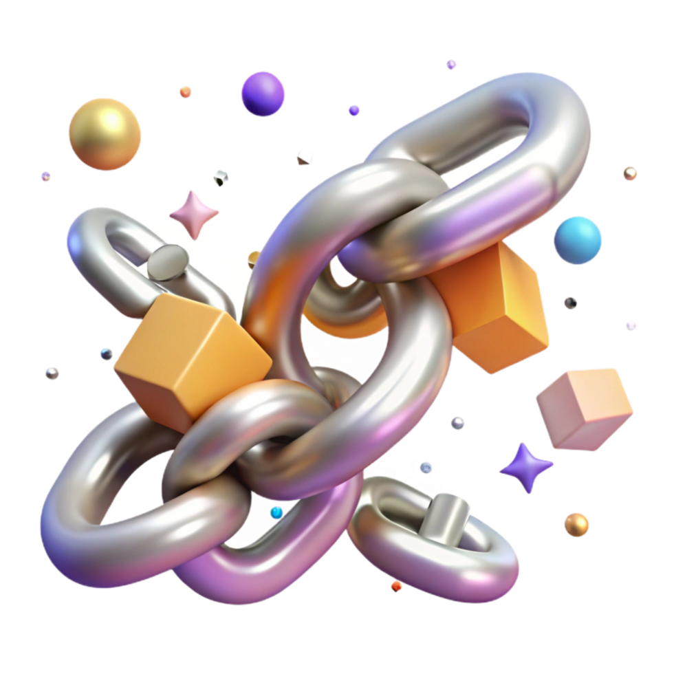 wonderful rustic Broken Chains Symbolic with Transparent Background premium png